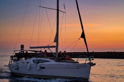 Porto: Segeln bei Sonnenuntergang mit Portwein und Schokolade