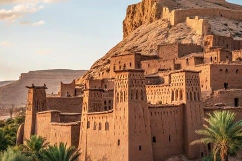 Privat transfer fra Ouarzazate til Ait Ben Haddou (tur og tur)