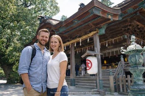 Kagawa : Paseo de peregrinación Konpira con peregrinación extendida opcional