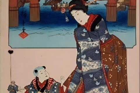 Ukiyo-e prints and Izakaya hopping in Shonan Tsujido