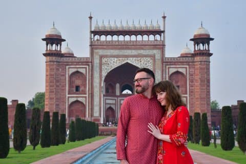 02 dagars övernattning Taj Mahal Tour från Delhi