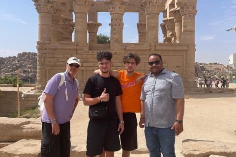 Privat dagstur Kom Ombo & Edfu tempel från Aswan med fordon