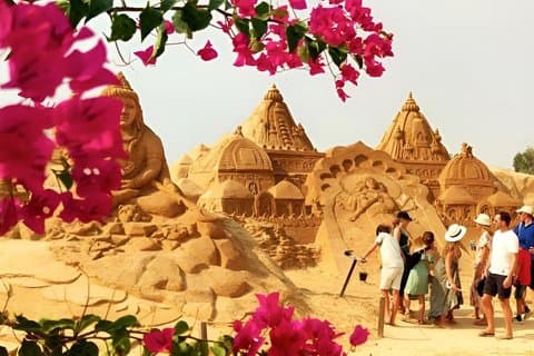 Hurghada : Museo Privado de Arte de la Ciudad de Arena Para niños & familia