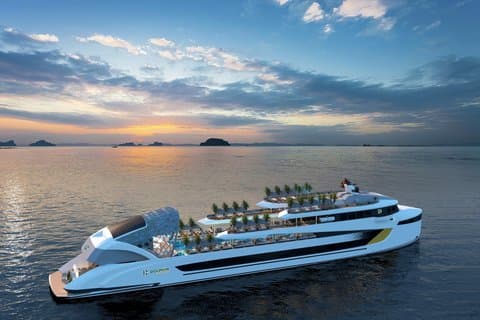 Dolphin Ha Long/Beach Club- Luxury Day Cruise