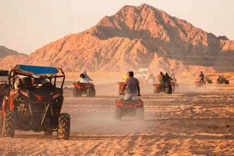 Hurghada Desert Safari – Quad, Camel Ride & BBQ Diner, Show
