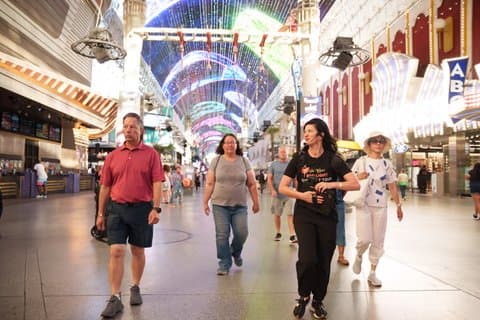 Downtown Fremont Street wandeltocht Las Vegas – Engels & Span