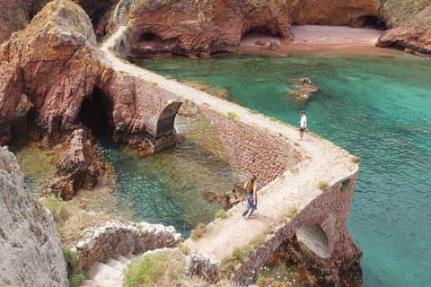 Desde Lisboa hasta las Islas Berlengas, Reserva Natural de la UNESCO.