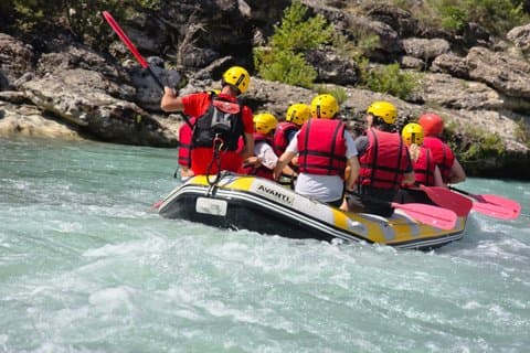 Private Rafting Vjosa in Permet Albania