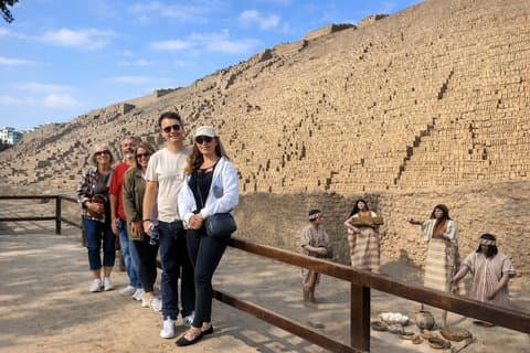 Huaca Pucllana og Miraflores Highlights Lille gruppe tur