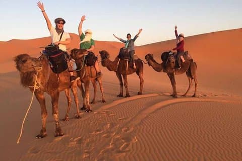 4 Day Private Desert Tour from Marrakech to Fes via Merzouga