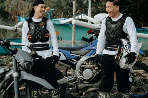 Dirtbike experience on Bali's black sand beaches & green forests