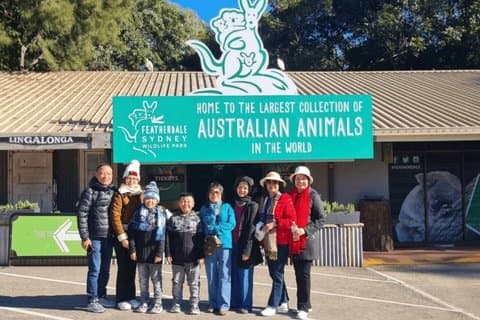 Expérience privée de faune au parc Featherdale depuis Sydney