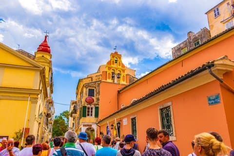 Full Day Corfu Tour Achilleion Palace and Paleokastritsa