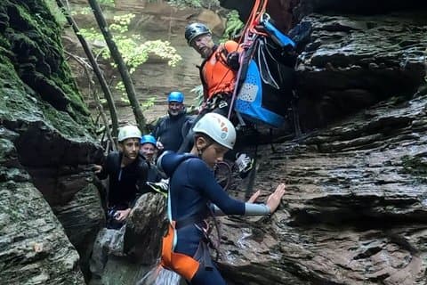 Canyoning in the Dolomites Val Maggiore (Family)
