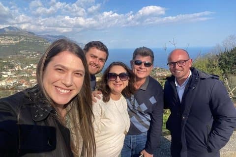LITEN GRUPP TUR i Positano Amalfi och Ravello