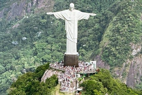 Rio de Janeiro: Hubschrauberflug über die Christusstatue