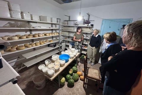 Naxos Producers apresenta cheese olive oil Honey degustações