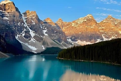 Excursão de um dia ao Lago Louis e Lago Morine de Banff