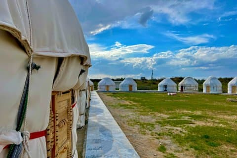 Fra Bukhara eller Samarkand 2-dagers Aydarkul Lake og Yurt Camp Tour