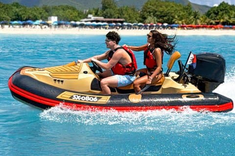Premium Self Drive Boat Adventure Simpson Bay St Maarten