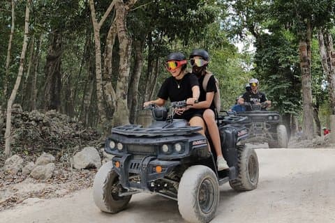 Doppelte ATV-Tour in Cozumel und Cenote Jade