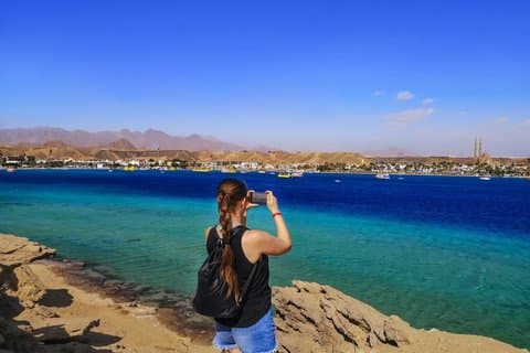 Sharm 3 Pools Dahab Tour, Quad, Camel, Red Canyon & Lunch