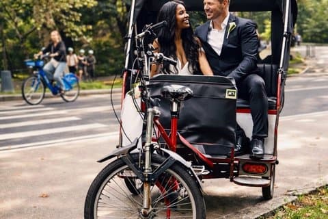 Central Park Pedicab Tour with Professional Photos