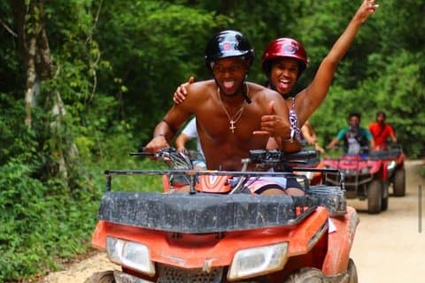 Full-Day Tulum Adventure: ATVs, Zipline & Cenote oplevelse