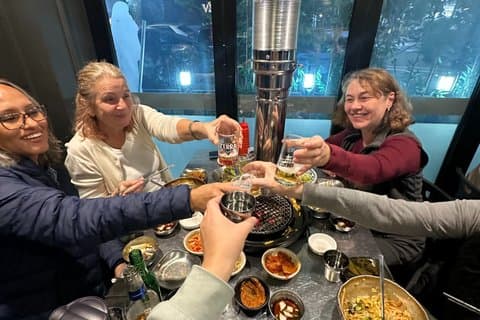 当日OKソウル寺院＆スターフィールドライブラリー江南K-BBQ
