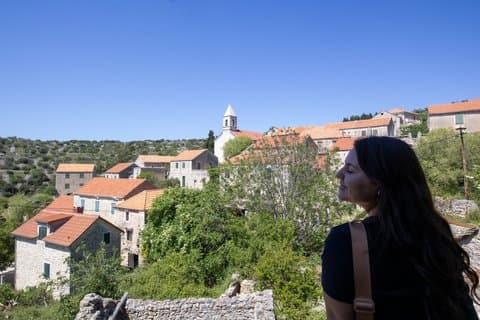 Hvar autêntico: aldeias, vinho e ilha paisagística viagem