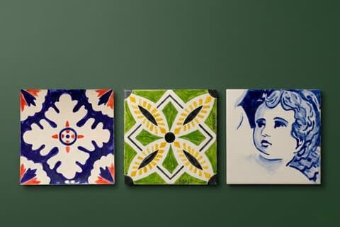 Pintura de azulejos de Porto Azulejo en Ceramic Studio
