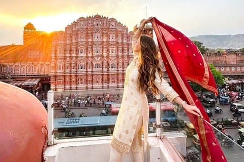 Jaipur Ganztägige Führung mit Abholung und Rückgabe