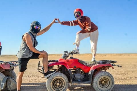 Sunset Quad Bikes Camels ride Night Show in Sharm El Sheikh