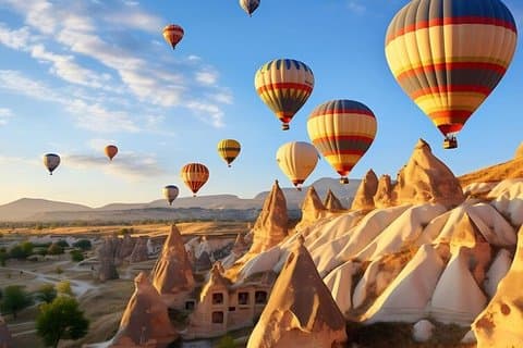 Tour di 5 giorni in Turchia: Istanbul, Efeso, Pamukkale e Cappadocia