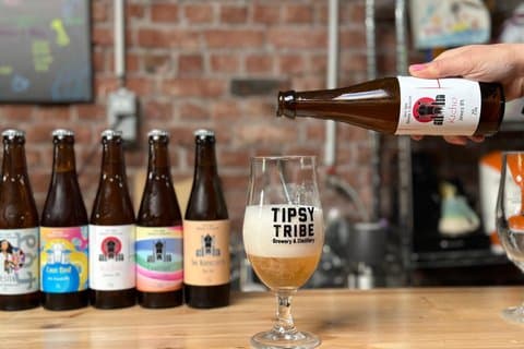 Beer Tasting Workshop at a Brussels Microbrewery