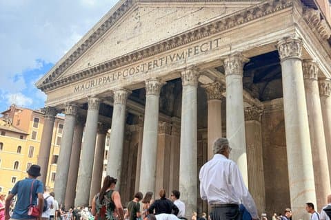 Bilhete de Entrada do Panteão de Roma