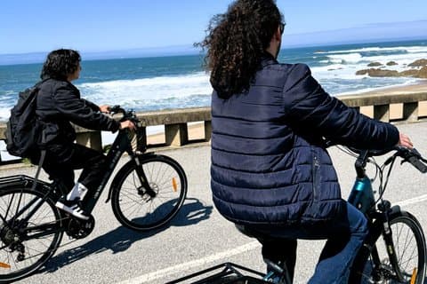 Porto cyklar och bits Kryssning Shore Utflykt E Cykeltur
