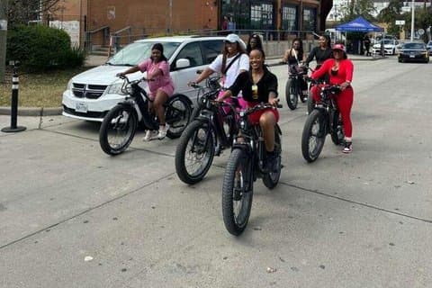 E Bike Self Guided Downtown Houston Mural Tour