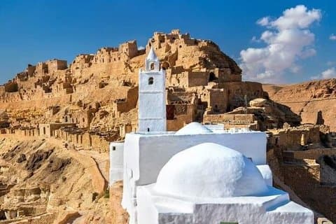 2 - Tag Star Wars Tour Tatooine mit Chenini Übernachtung ab Tunis
