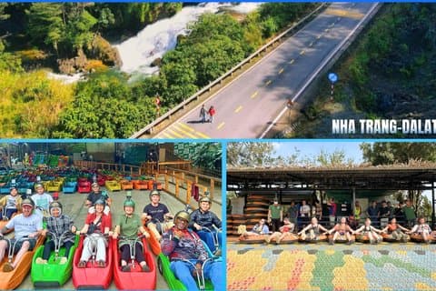 NhaTrang a Dalat Ida y vuelta : Luge Kart & Rainbow Slide Adventure