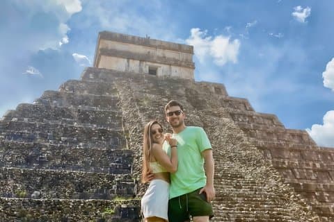 Excursión de un día a Chichén Itzá, Cenote, Buffet local y Valladolid