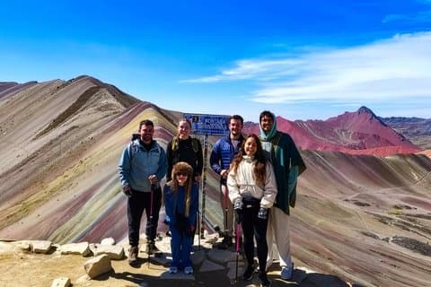 Private Rainbow Mountain & Red Valley Ganztagestour ab Cusco