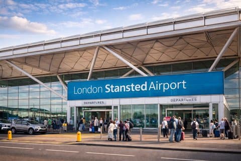 Privat transfer mellem Stansted lufthavn og det centrale London