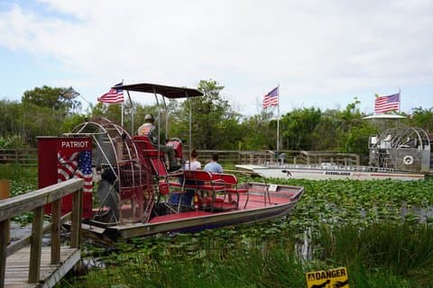 Everglades Express fra Miami med Safari Airboat Ride