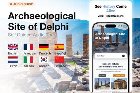 Delphi Archaeological Site Self-Guided Audio Tour No Ticket