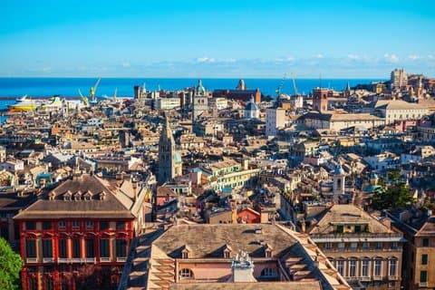 Genua Private Tour Altstadt Hafen und Panoramablick