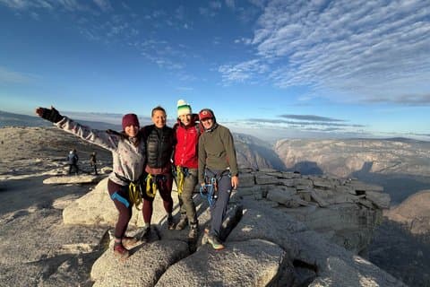 Half Dome et les nuages Repos Sac à dos Aventure