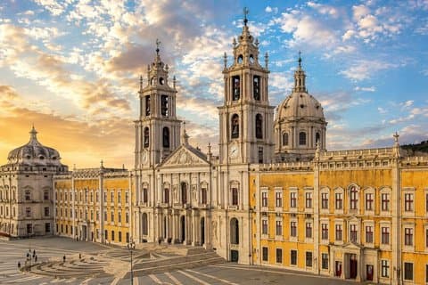 From Lisbon: Mafra, Ericeira & Queluz Palace Small-Group Day Tour