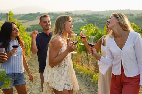 Lucerna Gourmet Tour Esperienza al cioccolato e degustazione di vini in vigna