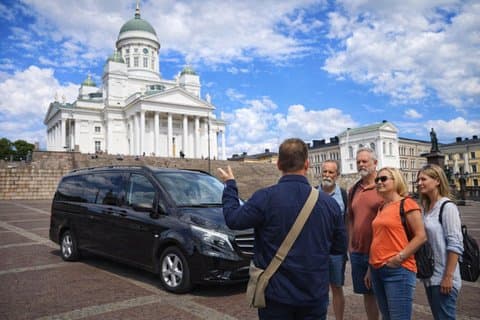 Privat rundtur med bil till Helsingfors höjdpunkter (4 timmar)
